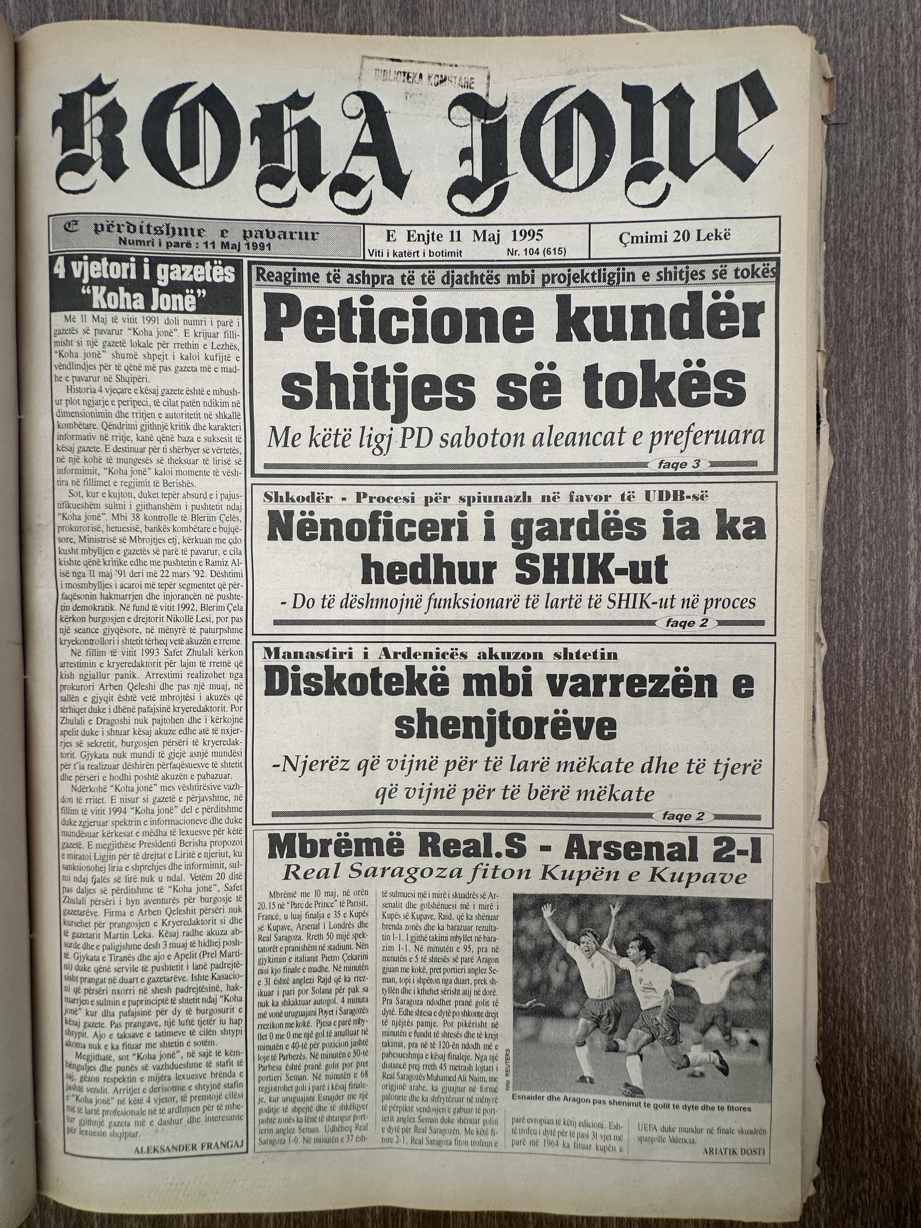 Koha Jonë 1995-05-11